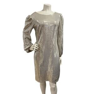 Alexa B Nites Women’s Glitter Sequin Gold Girls Night Out Dress Size 4